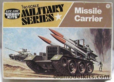 Life-Like 1/40 Hawk Missile Carrier - (ex Adams), 09655 plastic model kit